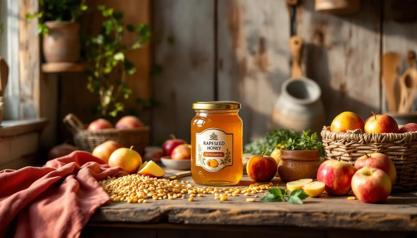 Miód rzepakowy w kuchni jako naturalny słodzik.